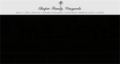 Desktop Screenshot of chapinfamilyvineyards.com
