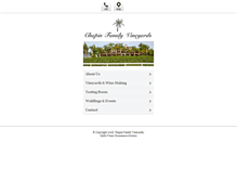 Tablet Screenshot of chapinfamilyvineyards.com
